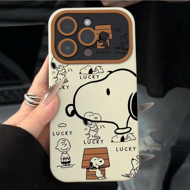 Mobile Tech Accessories - غطاء هاتف جديد لطيف بتصميم سنوبي